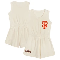 Toddler  Cream San Francisco Giants Power Tank Romper
