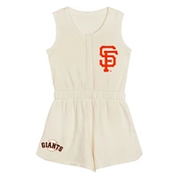 Toddler  Cream San Francisco Giants Power Tank Romper