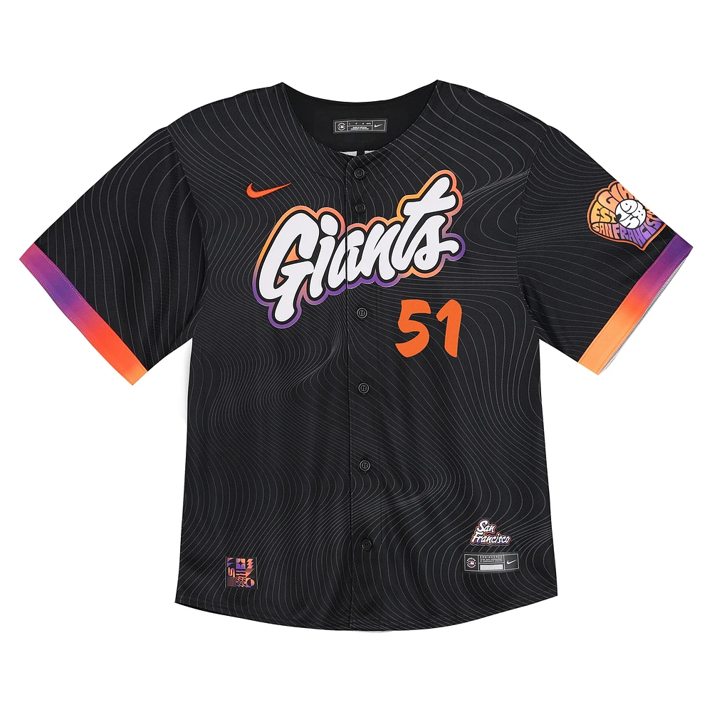 Toddler Nike Jung Hoo Lee Anthracite San Francisco Giants City Connect 2025 Limited Jersey