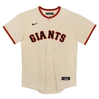 Maillot Nike Jung Hoo Lee pour tout-petits, couleur crème, le match à domicile des San Francisco Giants