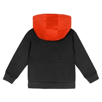 Ensemble sweat à capuche et pantalon de survêtement pour tout-petits orange/noir des San Francisco Giants