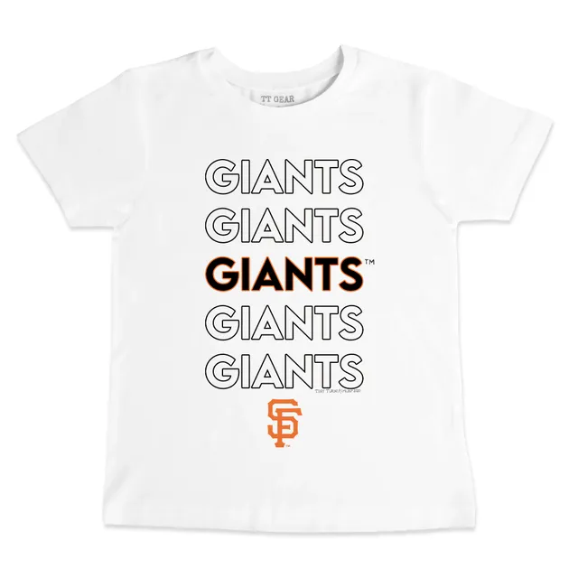 Lids San Francisco Giants Tiny Turnip Infant Baseball Love T-Shirt - White