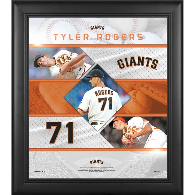 Evan Longoria San Francisco Giants Fanatics Authentic Framed 15 x 17 Stitched Stars Collage