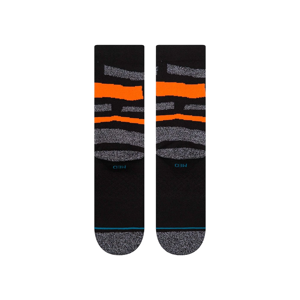 Chaussettes unisexes Stance San Francisco Giants Squeeze Tri-Blend Knit Crew