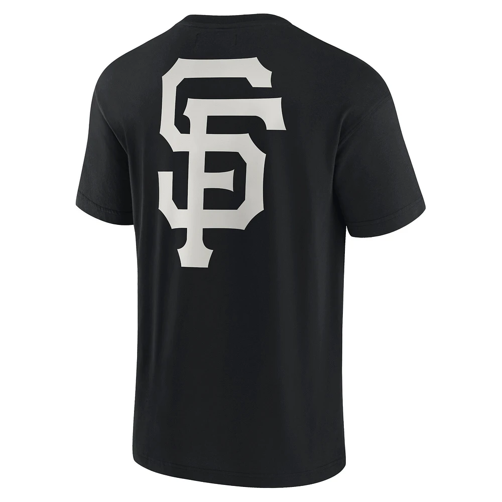 Unisex Fanatics Black San Francisco Giants Elements Super Soft Short Sleeve T-Shirt
