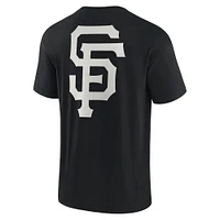 Unisex Fanatics Black San Francisco Giants Elements Super Soft Short Sleeve T-Shirt
