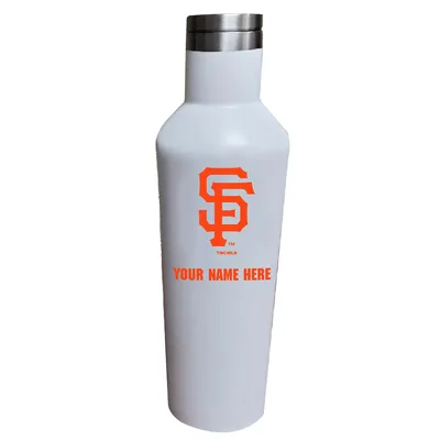 San Francisco Giants 17oz. Personalized Infinity Stainless Steel Water Bottle - White