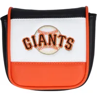 White San Francisco Giants Logo Track Mallet Putter Cover