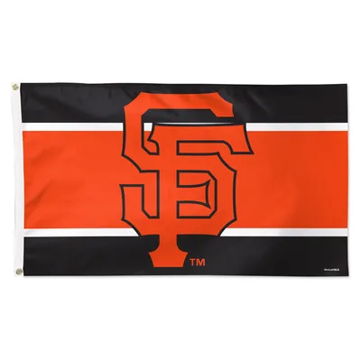 San Francisco Giants WinCraft 3' x 5' Horizontal Stripe Deluxe Single-Sided Flag