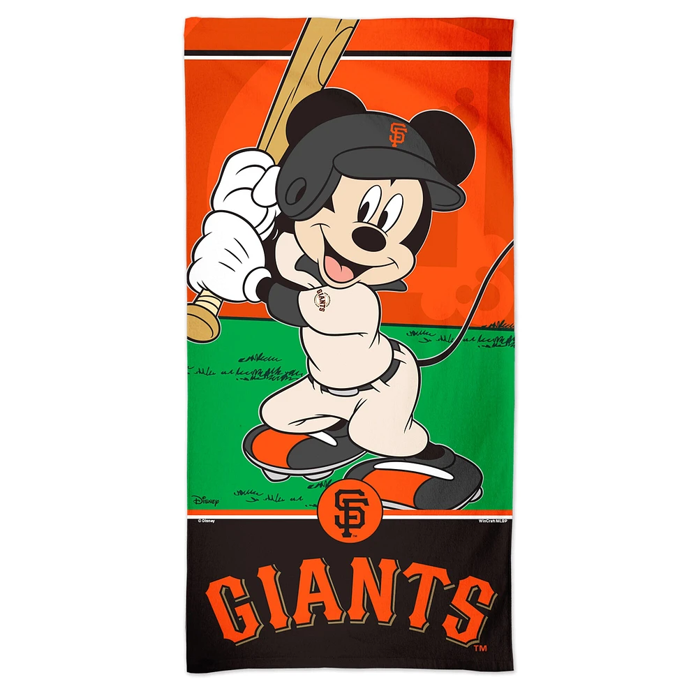 WinCraft San Francisco Giants 30'' x 60'' Disney Spectra Beach Towel