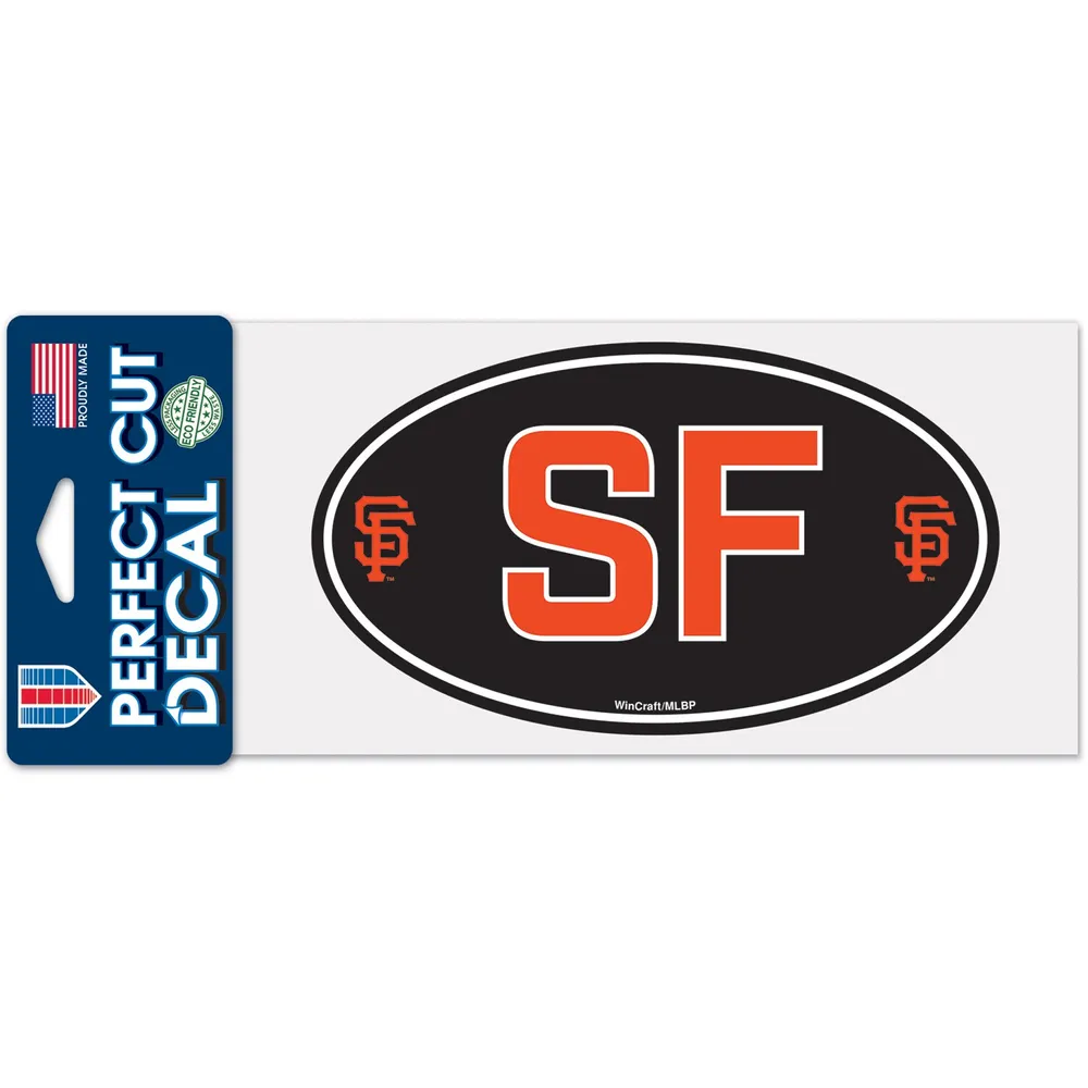 WinCraft San Francisco Giants 4'' x 8'' Perfect Cut Decal