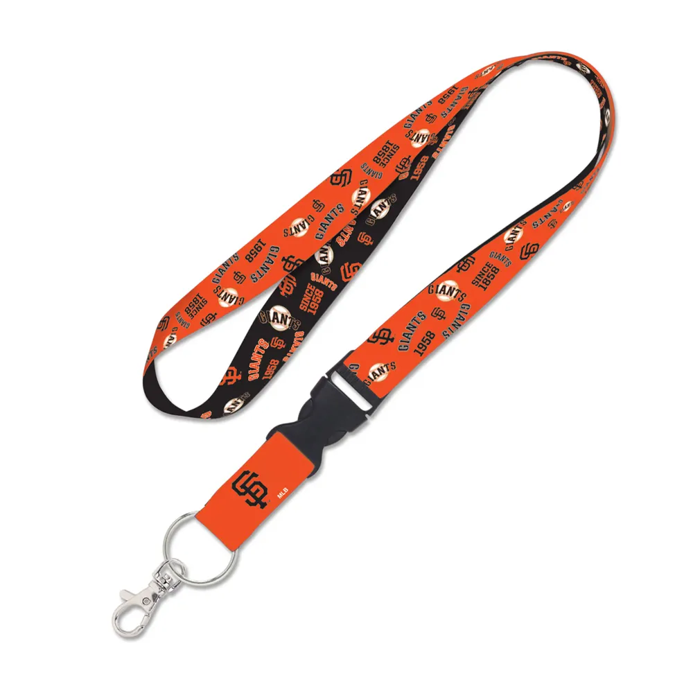 San Francisco Giants WinCraft Scatter Lanyard with Detachable Buckle