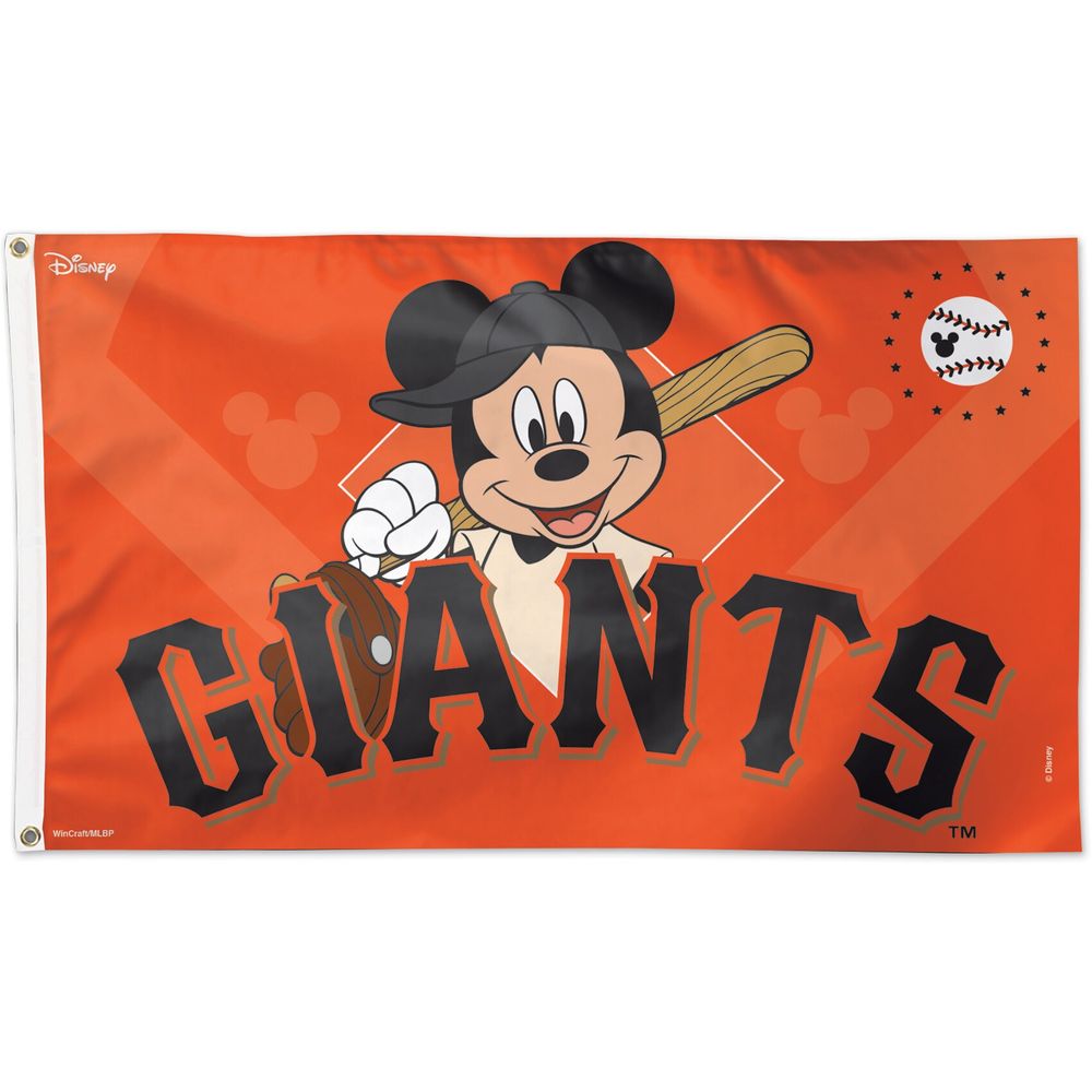 WinCraft San Francisco Giants Single-Sided 3' x 5' Deluxe Disney Flag