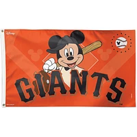 WinCraft San Francisco Giants Drapeau Disney de luxe à face unique 3 pi x 5 pi