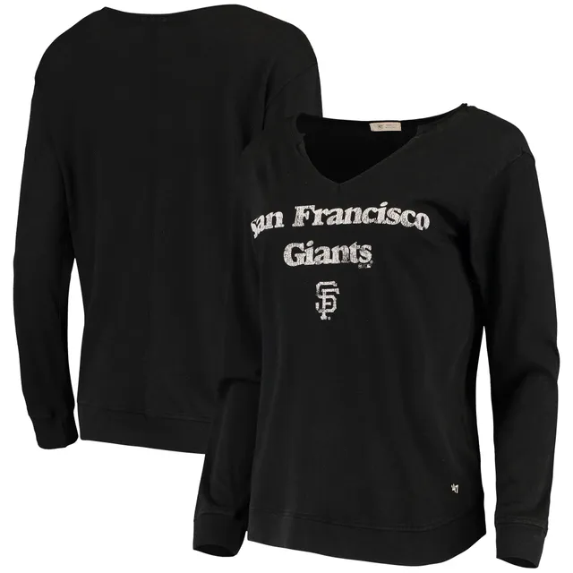 San Francisco Giants Touch Women's Formation Long Sleeve T-Shirt - Black