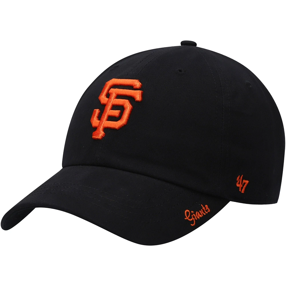 Casquette Ajustable '47 Noir San Francisco Giants Team Miata Clean Up Pour Femme