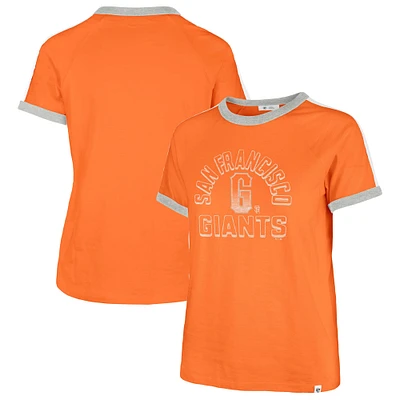 T-shirt '47 Orange San Francisco Giants City Connect Sweet Heat Peyton pour femme