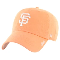 Casquette ajustable Luminance Cheer Clean Up Orange 47 San Francisco Giants pour femme