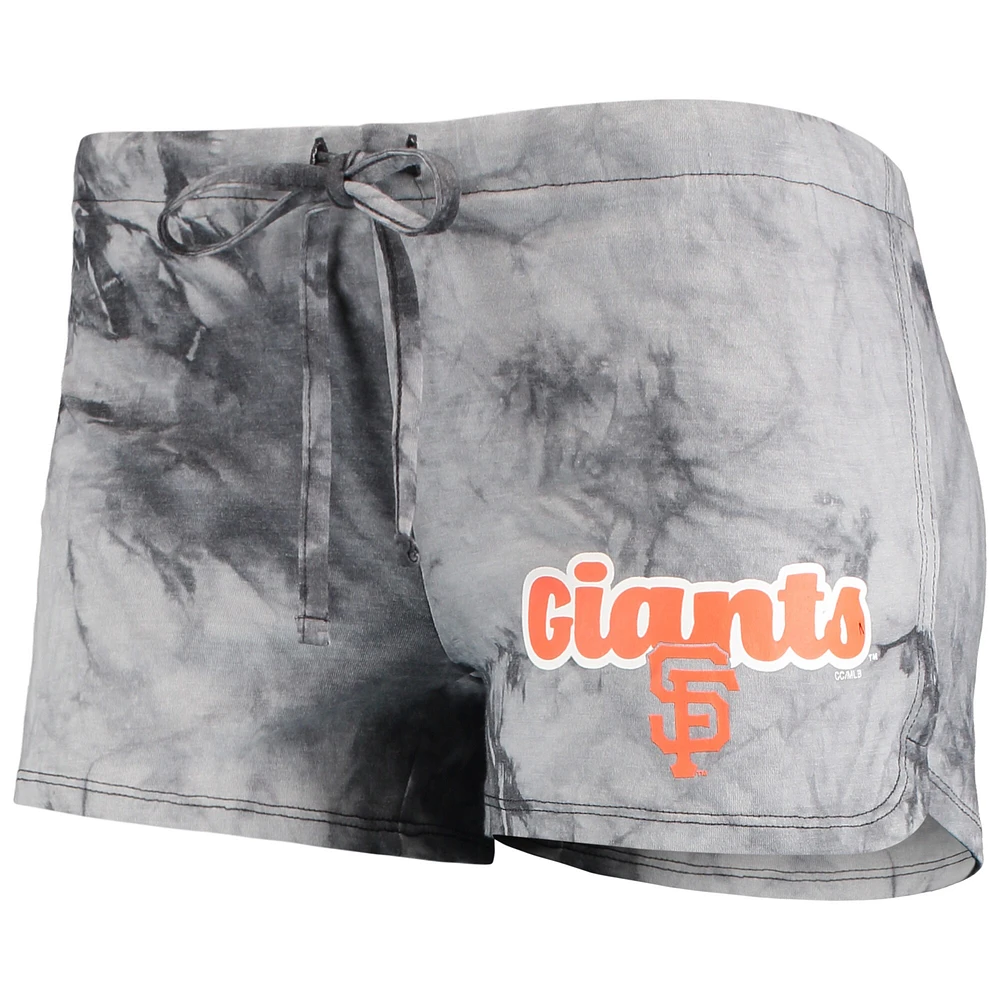 Concepts Sport Charcoal San Francisco Giants Billboard Ensemble débardeur et short à dos nageur