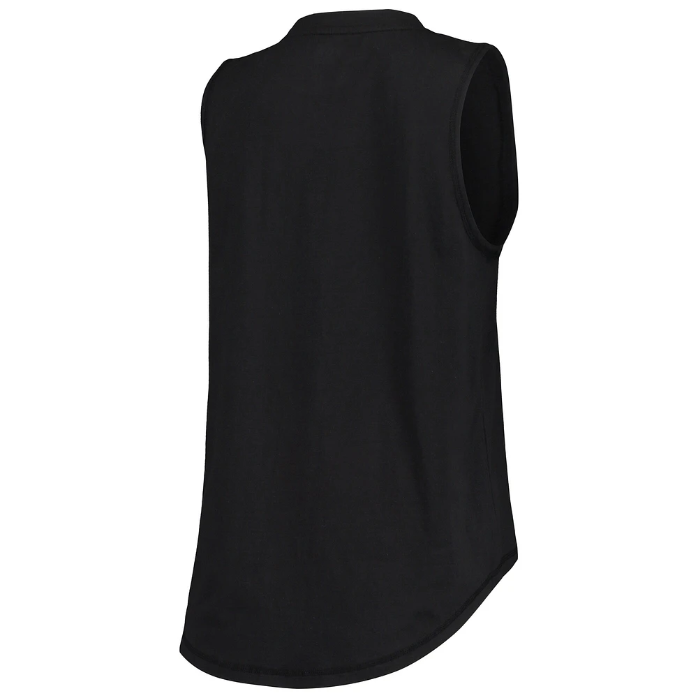 Débardeur Marcie des Giants de San Francisco DKNY Sport pour femme, noir