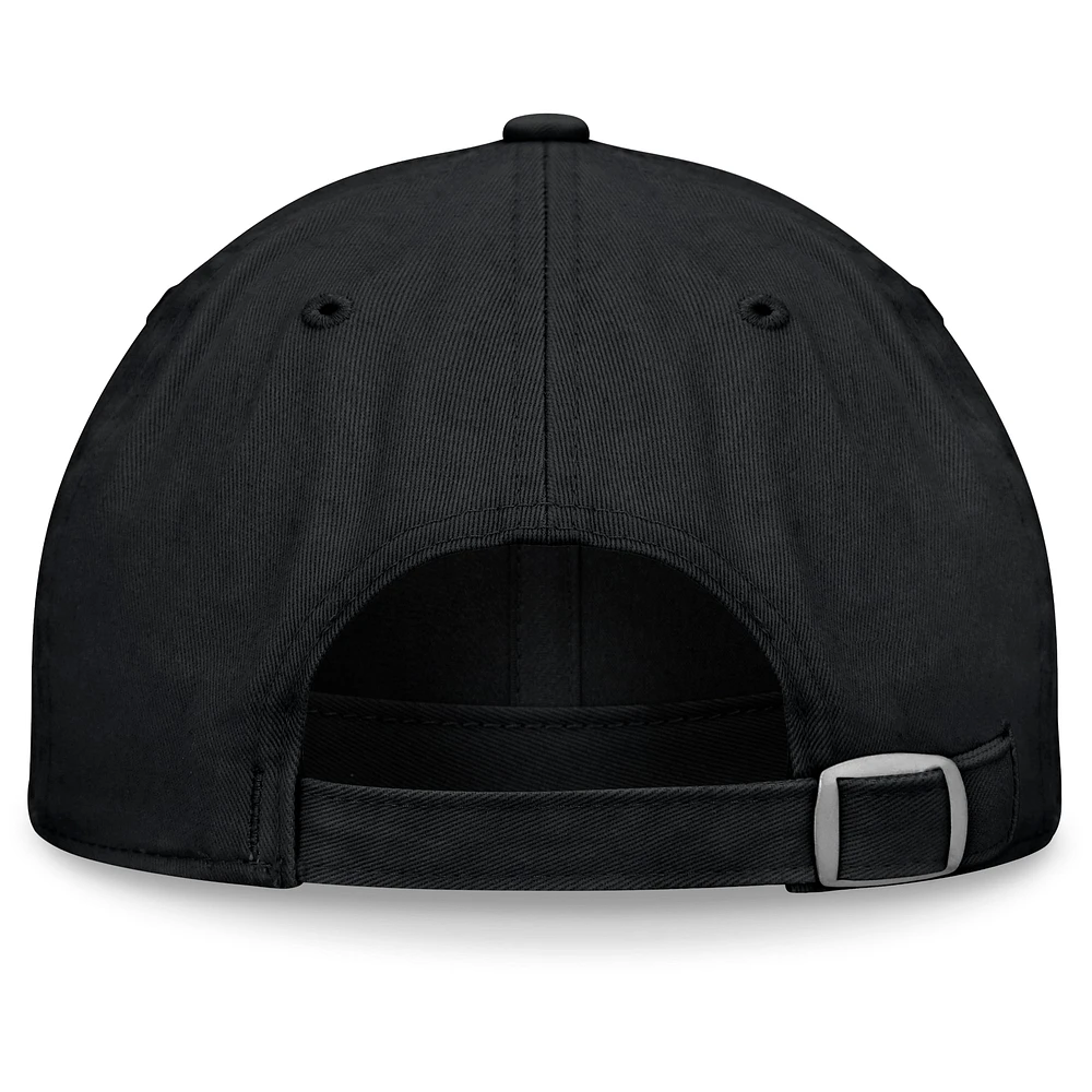 Casquette ajustable noire avec logo Fundamental Script des Giants de San Francisco Fanatics pour femmes