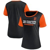 T-shirt noir Fanatics pour femmes des Giants Mound de San Francisco