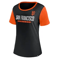 Women's Fanatics Black San Francisco Giants Mound T-Shirt