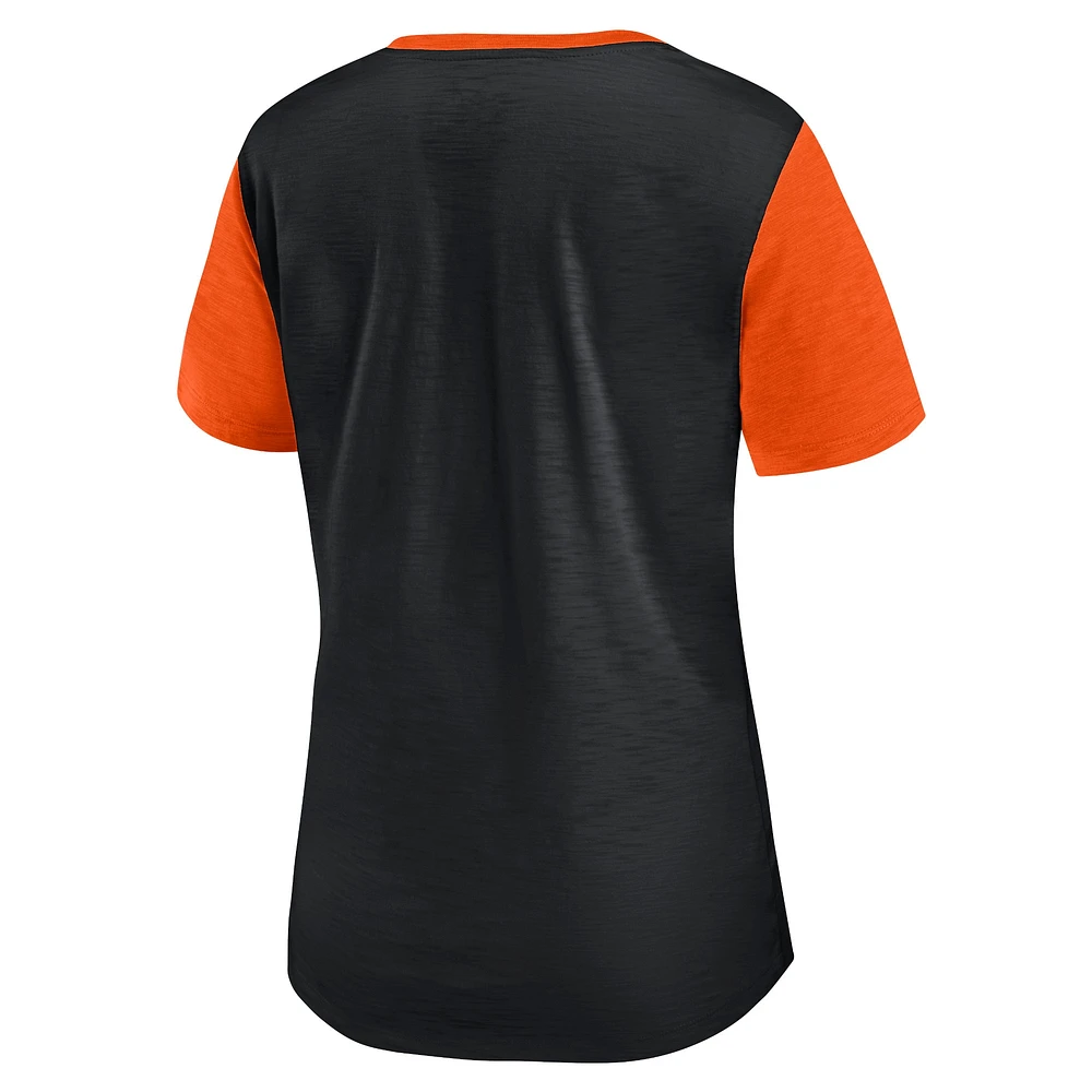 Women's Fanatics Black San Francisco Giants Mound T-Shirt