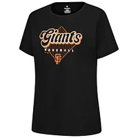 Women's Fanatics Black San Francisco Giants Wordmark T-Shirt