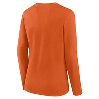Women's Fanatics  Orange San Francisco Giants Team Long Sleeve T-Shirt