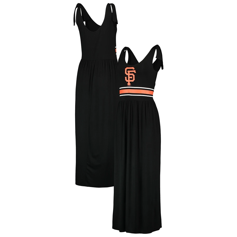 Robe longue Game Over G-III 4Her by Carl Banks noire pour femme des Giants de San Francisco