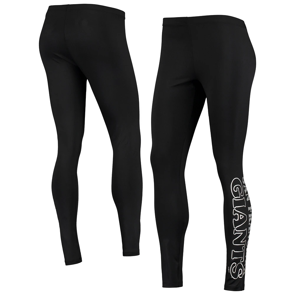 Women's G-III 4Her by Carl Banks Black San Francisco Giants Stadium Lightweight Leggings