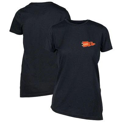 Women's Levelwear Black San Francisco Giants Birch Rafters T-Shirt