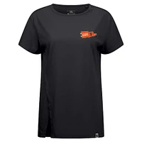 Women's Levelwear Black San Francisco Giants Influx Rafters T-Shirt