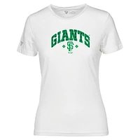 Women's Levelwear San Francisco Giants St. Patrick's Day Maddox Plaid T-Shirt