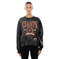 Women's New Era  Black San Francisco Giants 2025 City Connect Pullover Sweatshirt