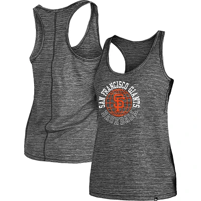 Women's New Era Black San Francisco Giants Active Racerback Tank Top