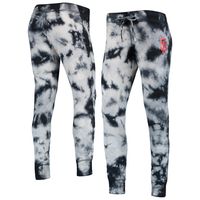 Women's New Era Black San Francisco Giants Tie-Dye Jogger Pants