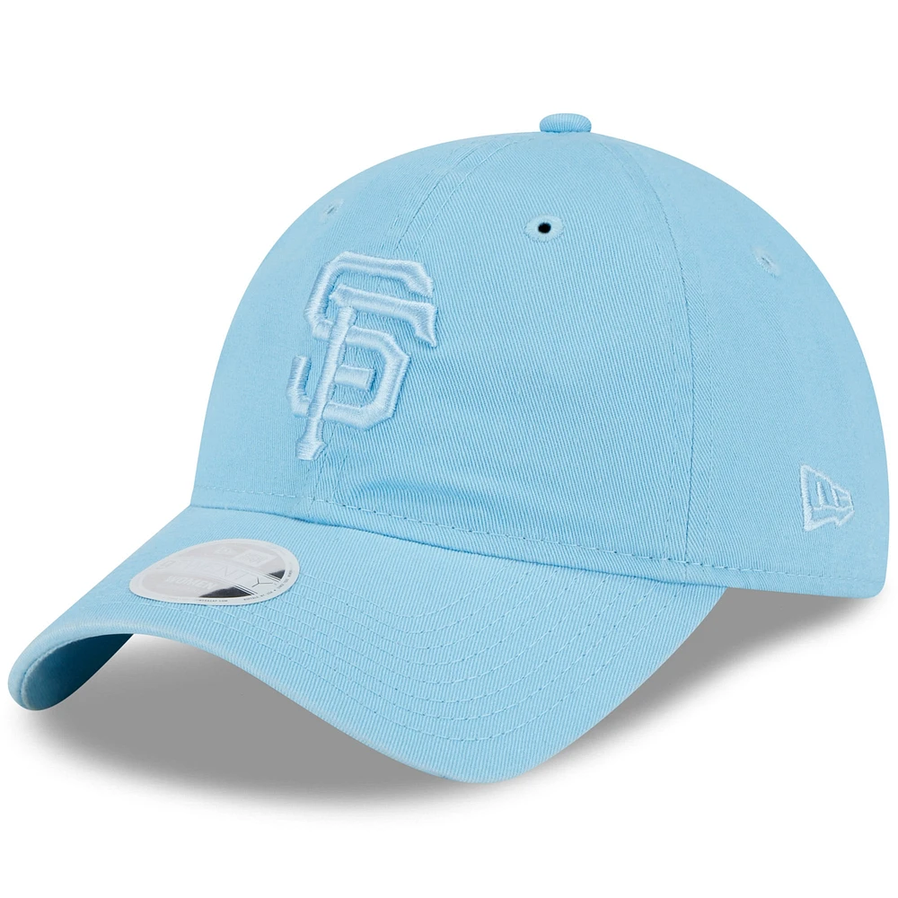 Women's New Era Light Blue San Francisco Giants Doscientos Core Classic 9TWENTY Adjustable Hat