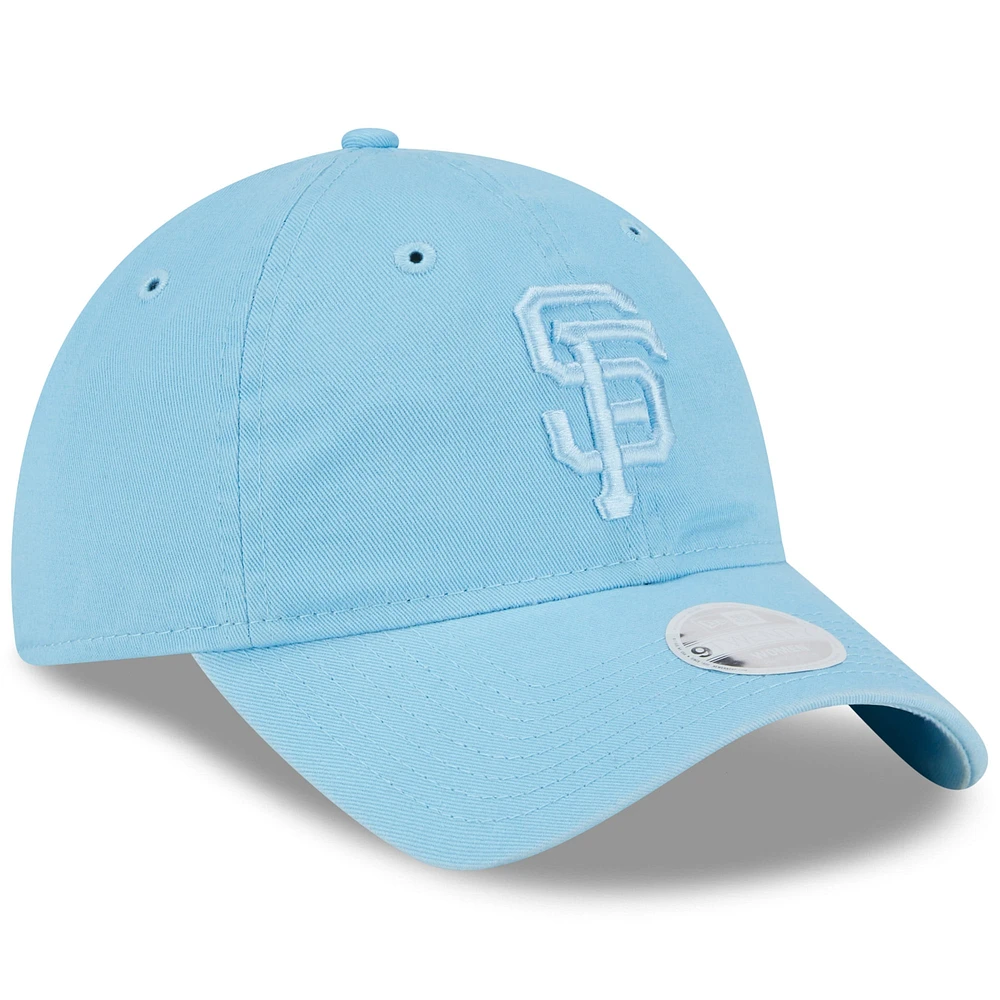 Women's New Era Light Blue San Francisco Giants Doscientos Core Classic 9TWENTY Adjustable Hat