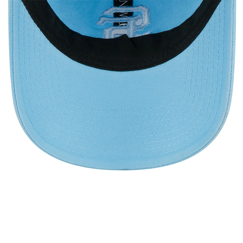 Women's New Era Light Blue San Francisco Giants Doscientos Core Classic 9TWENTY Adjustable Hat