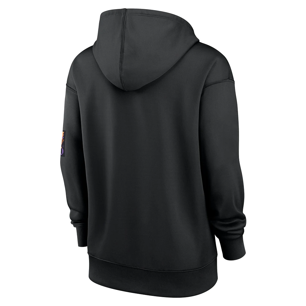 Sweat à capuche Nike noir pour femme San Francisco Giants 2025 City Connect Authentic Collection Performance