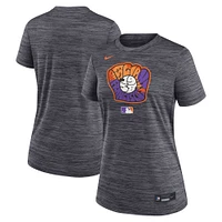 Women's Nike Black San Francisco Giants 2025 City Connect Authentic Collection Velocity Performance T-Shirt