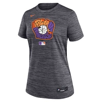 Women's Nike Black San Francisco Giants 2025 City Connect Authentic Collection Velocity Performance T-Shirt
