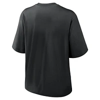 Women's Nike  Black San Francisco Giants 2025 City Connect Logo Boxy T-Shirt