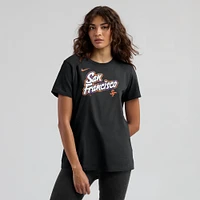 Women's Nike  Black San Francisco Giants 2025 City Connect Wordmark T-Shirt