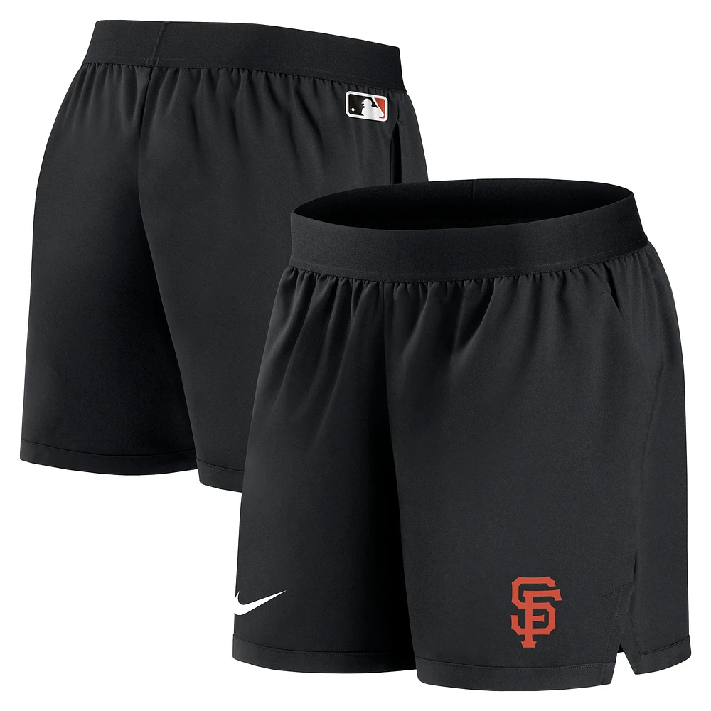 Short Nike San Francisco Giants Authentic Collection Team Performance pour femme - Noir