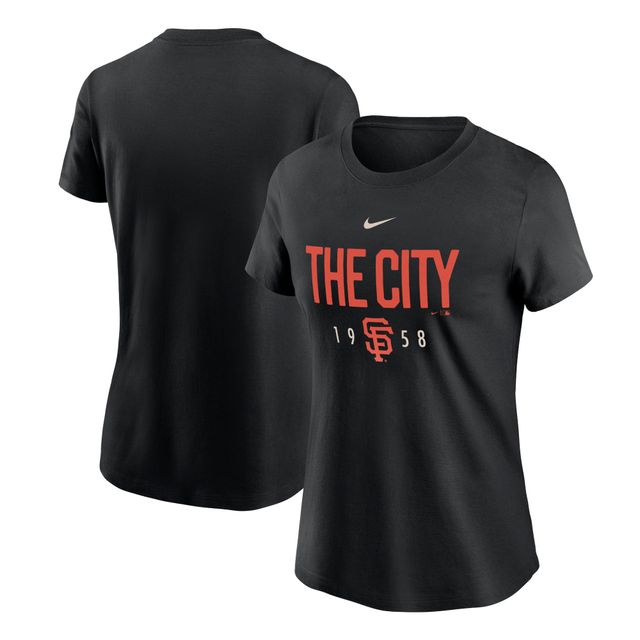 T-shirt Nike San Francisco Giants Local Team pour femme, noir