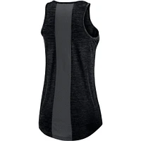 Women's Nike Black San Francisco Giants Logo Fade High Neck Performance Tank Top