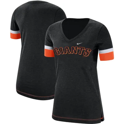 Nike Women's San Francisco Giants Black Authentic Collection Velocity  Practice T-Shirt